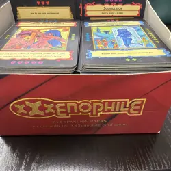 LOT OF 131: Vintage xXxenophile Adult CCG Cards Set - Image 2