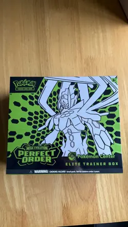 Perfect Order Pokemon Center Elite Trainer Box PC ETB New And Sealed - In Hand - Image 1