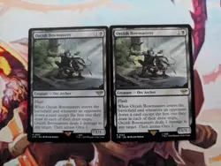 2x Orcish Bowmasters - Lord of the Rings: Tales of Middle-Earth MTG NM/LP - Image 1