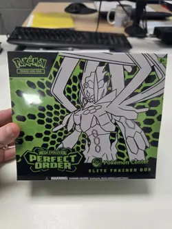 Pokemon Center Perfect Order ETB Elite Trainer Box Sealed IN HAND - Image 1