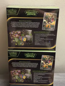 2x Pokemon TCG Perfect Order Pokemon Center Elite Trainer Box ETB IN-HAND - Image 2