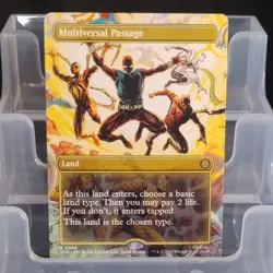 Magic: The Gathering Multiversal Passage Land Spider-Man Marvel's Spider-Man - Image 1