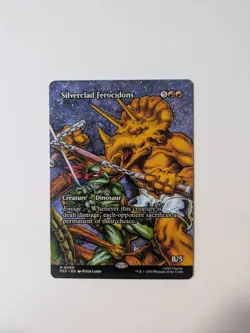 Silverclad Ferocidons (Borderless) Teenage Mutant Ninja Turtles 9 NM - Image 1