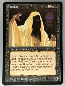 MTG Banshee The Dark (DRK) U NM Magic - Image 1