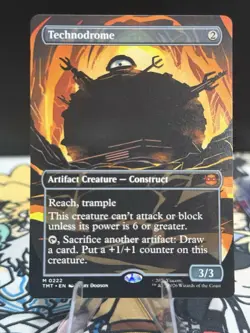 MTG: TMNT - Technodrome (Borderless) Regular M 0222 - Image 1