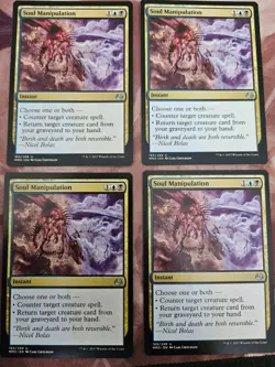 MTG - Soul Manipulation - 185/249 Modern Masters 2017 - NM x4 (playset) - Image 1