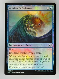 MTG Aquitect's Defenses Lorwyn Eclipsed (ECL) C 44 NM Magic - Image 1