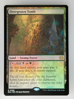 MTG Overgrown Tomb Lorwyn Eclipsed (ECL) R 266 NM Magic - Image 1