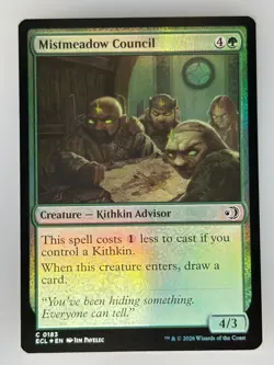 MTG Mistmeadow Council Lorwyn Eclipsed (ECL) C 183 NM Magic - Image 1