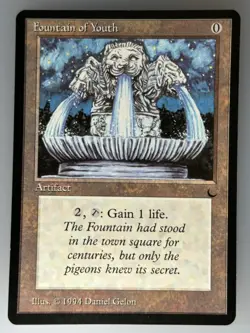 MTG Fountain of Youth The Dark (DRK) U NM Magic - Image 1