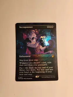 Necropotence (Anime Borderless) Wilds of Eldraine: Enchanting Tales Foil - Image 1