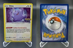 Ditto 053/078 Holo Rare Pokemon GO Pokemon NM Peeled - Image 3