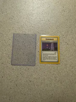 Pokemon Tower - #42 WOTC Black Star Promo - Pokemon TCG - 2000. MP - Image 1