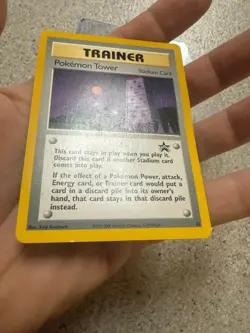 Pokemon Tower - #42 WOTC Black Star Promo - Pokemon TCG - 2000. MP - Image 3