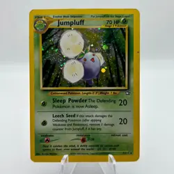 Jumpluff 7/111 Holo Rare Neo Genesis Pokemon Card LP - Image 1