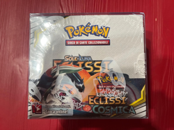 Pokemon Booster Box Eclissi Cosmica Sole & Luna Sealed 2019 Ita graded 9 sealed - Image 1