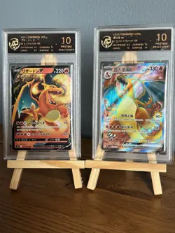 Pokemon TCG Charizard 2 RPA Graded Cards 10 - Image 1