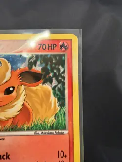 Flareon 2/17 Holo Pop Series 3 Pokemon 2006 LP - Image 3