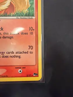 Flareon 2/17 Holo Pop Series 3 Pokemon 2006 LP - Image 5