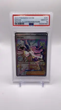 PSA 10 Miriam - 251/198 - Scarlet & Violet Base - Pokemon - Read Description - Image 1