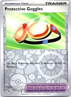 Pokemon Protective Goggles SV: Scarlet & Violet 151 (MEW) Reverse Holo 164/165 N - Image 1