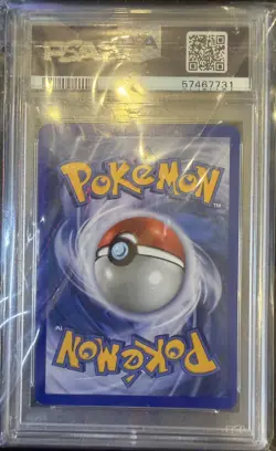 PSA 9 - 2002 Pokemon Expedition Rapidash #62 - Reverse Foil - Image 2