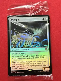 Flumph MTG Prerelease Promo Foil Factory Sealed AFR Forgotten Realms - Image 1