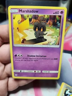 Pokemon Marshadow 103/236 Non Holo Cosmic Eclipse - Image 1