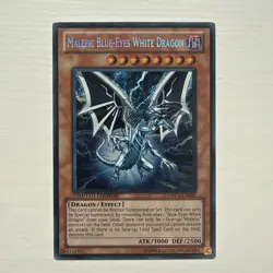 Yugioh YMP1-EN002 Malefic Blue-Eyes White Dragon (Secret Rare) - Image 1