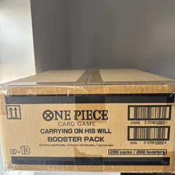 ONE PIECE OP13 CARRYING ON HIS WILL SEALED CASE 12 BOOSTER BOX ENG - Image 1