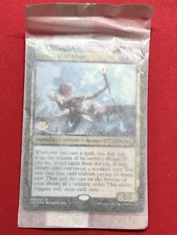 MTG Neera, Wild Mage Prerelease Foil Promo Date Stamped Baldur’s Gate Sealed - Image 1