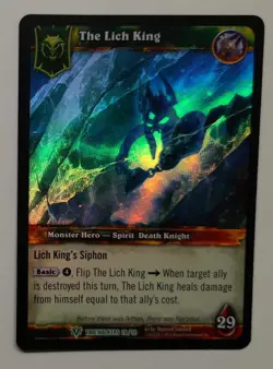 The Lich King Timewalkers 28/30 Ver.1 FOIL World of Warcraft ENG NM - Image 1