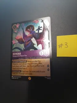 Disney Lorcana Demona-Scourge of the Wyvern Clan Card 55/204 Cold-Foil Holo #3 - Image 3