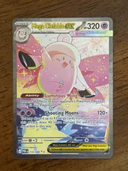 Mega Clefable Ex SIR 119/088 Pokemon TCG Perfect Order (REALLY CLEAN NM) - Image 1
