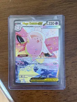 Mega Clefable Ex SIR 119/088 Pokemon TCG Perfect Order (REALLY CLEAN NM) - Image 3