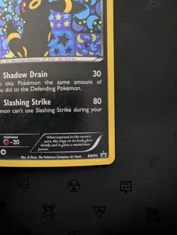 Pokemon TCG Umbreon Black White Holo Card BW93 Black Star Promo - Image 4