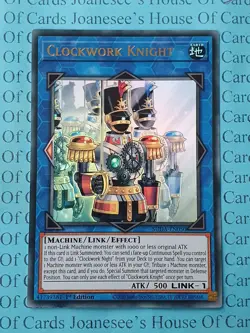 SUDA-EN050 Clockwork Knight Ultra Rare Yu-Gi-Oh Card 1st Edition New - Image 1