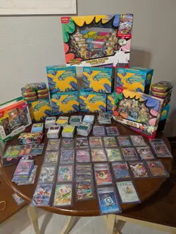 Ascending Heros Huge Card Lot Sealed & Open SIR Full Art ETB Pokemon Collection - Image 1