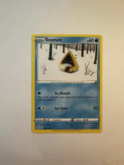 Pokemon TCG Snorunt Water Type Basic Lot 4 Cards Regular English Various Sets - Image 2