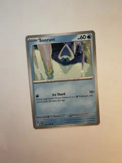 Pokemon TCG Snorunt Water Type Basic Lot 4 Cards Regular English Various Sets - Image 5