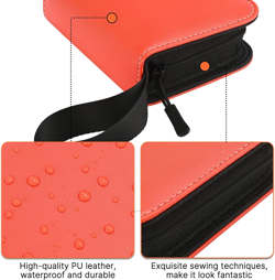 Trading Card Binder for TCG Cards, Hold 80 Cards with 40 Removable Sleeves - Image 3