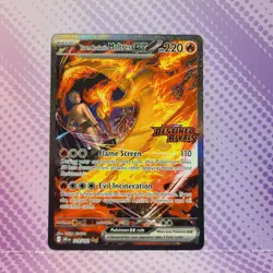 Team Rocket's Moltres ex - (Destined Rivals Stamp) 229/182 Miscellaneous Cards & - Image 1