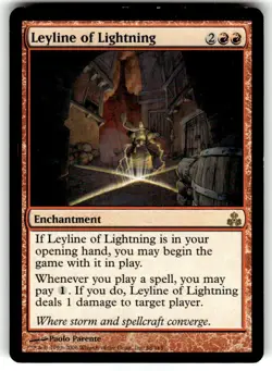 Leyline of Lightning Guildpact Regular MTG - Image 1