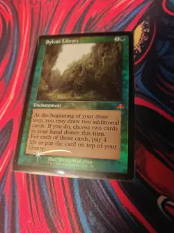 FOIL Sylvan Library Commander's Arsenal NM - Image 2