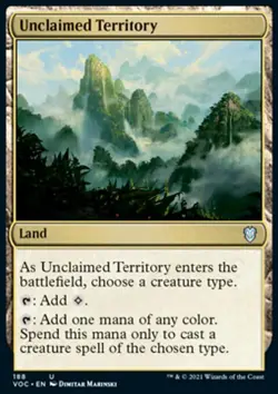 MTG Unclaimed Territory (188/198) Innistrad Crimson Vow Commander NM - Image 1