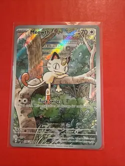 Pokemon TCG - Meowth 106/094 - Full Art Phantasmal Flames - Image 1