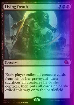 MTG Magic the Gathering Living Death (8/15) FTV Annihilation LP FOIL - Image 1