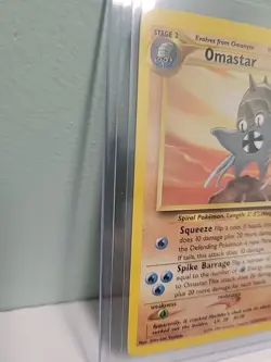 Pokemon TCG Omastar 43/75 Neo Discovery Unlimited MINT - Image 2