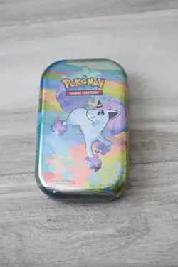 Pokemon TCG Galar Pals Mini Tin - Galarian Ponyta (w/2 Booster Packs) - SEALED 820650807077 - Image 1