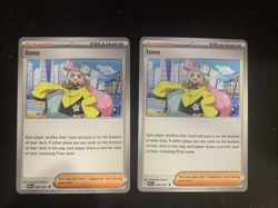 Pokemon tcg: Iono 080/091 SV: Paldean Fates Uncommon (Lot of 2) - Image 1